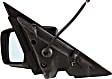 Driver Side Mirror, Power, Manual Folding, Heated, Paintable, No Signal Light, No Memory, No Puddle Light, No Auto-Dimming, No Blind Spot Feature, Base Model