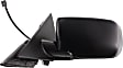 Driver Side Mirror, Power, Manual Folding, Heated, Paintable, No Signal Light, No Memory, No Puddle Light, No Auto-Dimming, No Blind Spot Feature, Base Model