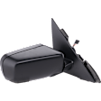 Passenger Side Mirror, Power, Manual Folding, Heated, Paintable, No Signal Light, No Memory, No Puddle Light, No Auto-Dimming, No Blind Spot Feature, Base Model