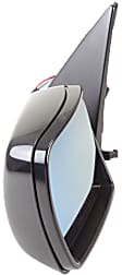Driver Side Mirror, Power, Manual Folding, Heated, Paintable, No Signal Light, With memory, No Puddle Light, Auto-Dimming, and Blind Spot Feature, For Models Without Sport Package
