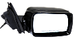 Passenger Side Mirror, Power, Manual Folding, Heated, Paintable, No Signal Light, With memory, No Puddle Light, Auto-Dimming, and Blind Spot Feature, For Models Without Sport Package