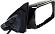 Passenger Side Mirror, Power, Manual Folding, Heated, Paintable, No Signal Light, With memory, No Puddle Light, Auto-Dimming, and Blind Spot Feature, For Models Without Sport Package