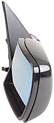 Passenger Side Mirror, Power, Manual Folding, Heated, Paintable, No Signal Light, With memory, No Puddle Light, Auto-Dimming, and Blind Spot Feature, For Models Without Sport Package