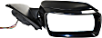 Passenger Side Mirror, Power, Manual Folding, Heated, Paintable, No Signal Light, With memory, No Puddle Light, Auto-Dimming, and Blind Spot Feature, For Models Without Sport Package