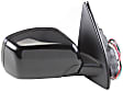 Passenger Side Mirror, Power, Manual Folding, Heated, Paintable, No Signal Light, With memory, No Puddle Light, Auto-Dimming, and Blind Spot Feature, For Models Without Sport Package