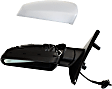 Driver Side Mirror, Power, Manual Folding, Heated, Paintable, No Signal Light, No Memory, No Puddle Light, No Auto-Dimming, No Blind Spot Feature, Base Model