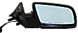 Passenger Side Mirror, Power, Manual Folding, Heated, Paintable, No Signal Light, No Memory, No Puddle Light, No Auto-Dimming, No Blind Spot Feature, Base Model