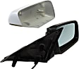 Passenger Side Mirror, Power, Manual Folding, Heated, Paintable, No Signal Light, No Memory, No Puddle Light, No Auto-Dimming, No Blind Spot Feature, Base Model