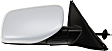 Passenger Side Mirror, Power, Manual Folding, Heated, Paintable, No Signal Light, No Memory, No Puddle Light, No Auto-Dimming, No Blind Spot Feature, Base Model