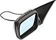2007 BMW 750Li - Driver Side Mirror, Power Adjust, Heated, Paintable, Power Folding, No Signal Light, No Blind Spot Feature, With Memory, No Puddle Light, No Auto-Dimming