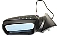2007 BMW 750Li - Driver Side Mirror, Power Adjust, Heated, Paintable, Power Folding, No Signal Light, No Blind Spot Feature, With Memory, No Puddle Light, No Auto-Dimming
