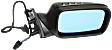 2007 BMW 750Li - Passenger Side Mirror, Power Adjust, Heated, Paintable, Power Folding, No Signal Light, No Blind Spot Feature, With Memory, No Puddle Light, No Auto-Dimming