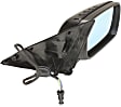 2007 BMW 750Li - Passenger Side Mirror, Power Adjust, Heated, Paintable, Power Folding, No Signal Light, No Blind Spot Feature, With Memory, No Puddle Light, No Auto-Dimming