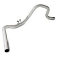 102-7624 Direct-Fit Exhaust Series Tail Pipe - Natural, Aluminized Steel, Direct Fit, Sold Individually