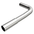 102-7830 Direct-Fit Exhaust Series Tail Pipe - Natural, Aluminized Steel, Direct Fit, Sold Individually