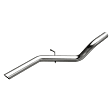 102-7875 Direct-Fit Exhaust Series Tail Pipe - Natural, Aluminized Steel, Direct Fit, Sold Individually