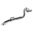 102-7908 Direct-Fit Exhaust Series Tail Pipe - Natural, Aluminized Steel, Direct Fit, Sold Individually