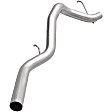 102-7963 Direct-Fit Exhaust Series Tail Pipe - Natural, Aluminized Steel, Direct Fit, Sold Individually