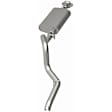 106-0002 Cat-Back Exhaust System, Made of Aluminized Steel, Direct-Fit Exhaust Series