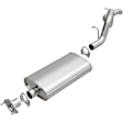 106-0002 Cat-Back Exhaust System, Made of Aluminized Steel, Direct-Fit Exhaust Series