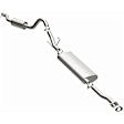 106-0009 Cat-Back Exhaust System, Made of Aluminized Steel, Direct-Fit Exhaust Series