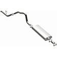 2004 Jeep Grand Cherokee - Direct-Fit Exhaust Series, Cat-Back, Exhaust System, 4.7L 8Cyl, Made of Aluminized Steel