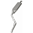 2004 Jeep Grand Cherokee - Direct-Fit Exhaust Series, Cat-Back, Exhaust System, 4.7L 8Cyl, Made of Aluminized Steel