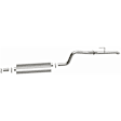 2004 Jeep Grand Cherokee - Direct-Fit Exhaust Series, Cat-Back, Exhaust System, 4.7L 8Cyl, Made of Aluminized Steel