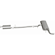 106-0020 Cat-Back Exhaust System, 2.4L, 4Cyl, Made of Aluminized Steel, Direct-Fit Exhaust Series