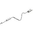 106-0030 Cat-Back Exhaust System, 2.0L, 4Cyl, Made of Aluminized Steel, Direct-Fit Exhaust Series