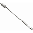 106-0046 Cat-Back Exhaust System, Made of Aluminized Steel, Direct-Fit Exhaust Series