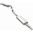 106-0062 Cat-Back Exhaust System, Made of Aluminized Steel, Direct-Fit Exhaust Series