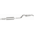 106-0062 Cat-Back Exhaust System, Made of Aluminized Steel, Direct-Fit Exhaust Series