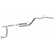106-0065 Cat-Back Exhaust System, 4.0L, 6Cyl, Made of Aluminized Steel, Direct-Fit Exhaust Series