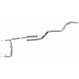 106-0066 Cat-Back Exhaust System, 4.0L, 6Cyl, Made of Aluminized Steel, Direct-Fit Exhaust Series