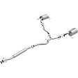 106-0068 Cat-Back Exhaust System, 2.5L, 4Cyl, Made of Aluminized Steel, Direct-Fit Exhaust Series