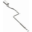 106-0073 Cat-Back Exhaust System, 3.0L, 6Cyl, Made of Aluminized Steel, Direct-Fit Exhaust Series