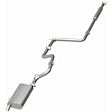106-0073 Cat-Back Exhaust System, 3.0L, 6Cyl, Made of Aluminized Steel, Direct-Fit Exhaust Series