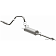 106-0075 Cat-Back Exhaust System, Made of Aluminized Steel, Direct-Fit Exhaust Series