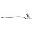 106-0077 Cat-Back Exhaust System, 1.6L, 4Cyl, Made of Aluminized Steel, Direct-Fit Exhaust Series