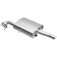 106-0099 Cat-Back Exhaust System, 1.8L, 4Cyl, Made of Aluminized Steel, Direct-Fit Exhaust Series
