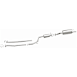 106-0102 Cat-Back Exhaust System, 1.8L, 4Cyl, Made of Aluminized Steel, Direct-Fit Exhaust Series
