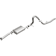 106-0111 Cat-Back Exhaust System, Made of Aluminized Steel, Direct-Fit Exhaust Series