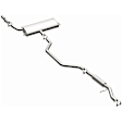 2007 Chrysler Sebring - Direct-Fit Exhaust Series Cat-Back, Exhaust System, 2.7L 6Cyl, Made of Aluminized Steel