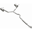 106-0133 Cat-Back Exhaust System, 2.5L, 4Cyl, Made of Aluminized Steel, Direct-Fit Exhaust Series