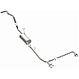 106-0144 Cat-Back Exhaust System, 4.0L, 6Cyl, Made of Aluminized Steel, Direct-Fit Exhaust Series