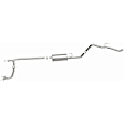 106-0144 Cat-Back Exhaust System, 4.0L, 6Cyl, Made of Aluminized Steel, Direct-Fit Exhaust Series