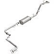 2005 Nissan Frontier - Direct-Fit Exhaust Series, Cat-Back, Exhaust System, 2.5L 4Cyl, Made of Aluminized Steel