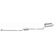 106-0151 Cat-Back Exhaust System, 2.4L, 4Cyl, Made of Aluminized Steel, Direct-Fit Exhaust Series