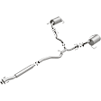 106-0163 Cat-Back Exhaust System, 3.0L, 6Cyl, Made of Aluminized Steel, Direct-Fit Exhaust Series